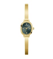 GUESS GUGW0924L7 YEŞİL KADRAN ALTIN KAPLAMA OVAL KADIN KOL SAATİ