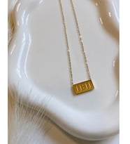Kişiye Özel Melek Saati Kolye 925K Gümüş (Gold)