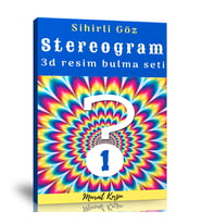 Sihirli Göz Stereogram Bulmaca Kitabı-1