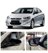 Hyundai Accent Blue Sinyalli Batman Yarasa Ayna Kapağı Piano Black 2011 ve 2019 arası