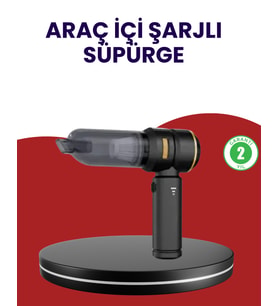 Yüksek Performanslı Araç İçi El Süpürgesi