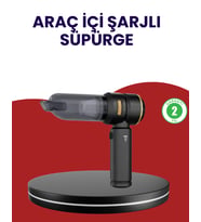 Yüksek Performanslı Araç İçi El Süpürgesi