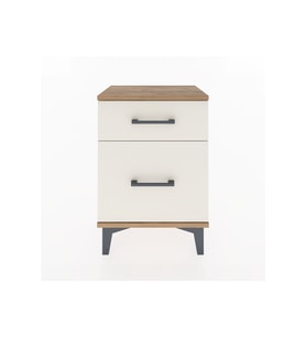 Arges Komodin 2 Çekmeceli 44x30x64 Çam-Aytaşı