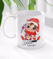 BK Gift Kişiye Özel Yılbaşı Mutlu Yıllar Tasarımlı Beyaz Kupa Bardak-10