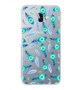 PrintiFy Samsung Galaxy J6+ Plus ile Uyumlu Nazar Boncuğu 3  Kamera Korumalı Şeffaf Silikon Kılıf