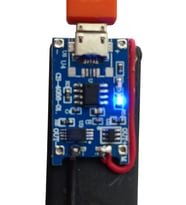 Type-C Tekli 18650 Li-ion Pil Şarj Cihazı TP4056