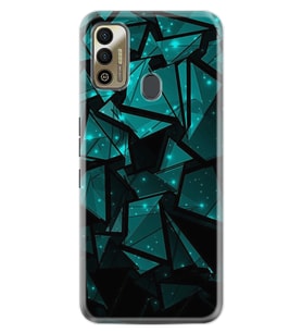 Tecno Spark 7T Kılıf Resimli Desenli Baskılı Silikon Kılıf Baloons and Moon 1348