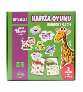 Moli Toys Hafıza Oyunu Hayvanlar