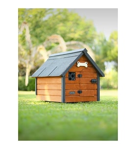 Isı Yalıtımlı Ahşap Kedi-köpek Kulübesi (SMALL)
