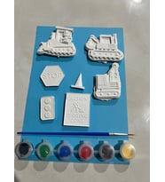 LNB Home and Style - Taş Boyama Seti Iş Makinesi