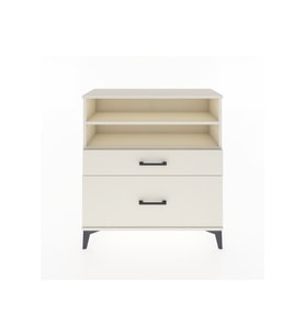 Arges Şifonyer 2 Raflı 2 Çekmeceli 88x30x96 Aytaşı-Aytaşı