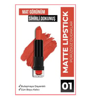 New Well Matte Lipstick Ruj 01