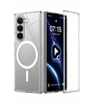 Şeffaf Mika Sararmaz Sert Magsafe Kılıf Galaxy Z Fold 6