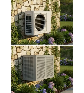 Klima Motoru/Dış Ünite Gizleme/Koruma Kafesi XS 7000 BTU - 9000 BTU 86X44X65(H) Square