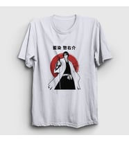 Presmono Unisex Beyaz Aizen V2 Anime Bleach T-Shirt 126918tt