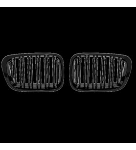 BMW E46 1998-2001 Panjur Set Piano Siyah Çift Çıtalı Sedan 51138208488 Wender