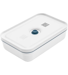 Zwilling Fresh & Save Vakumlu Yemek Taşıma Kabı, L Düz, Plastik, Beyaz-Akdeniz Mavisi (Çok Renkli)