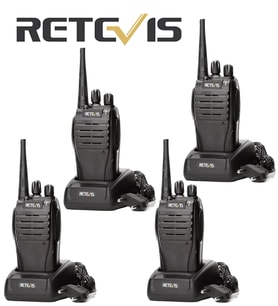 4 ADET RETEVİS H-777 TELSİZ BAOFENG BF-999 BF-888 TELSİZ (KULAKLIK HEDİYELİ)