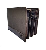 RİCH SMİTH ® SAFFİANO GERÇEK DERİ ERKEK CÜZDAN 2513 KAHVE (HASIR)