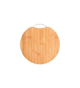 Balsa BLS B.EK 201 Kesim Tahtası Bambu Yuvarlak 25X25 CM (Kahverengi)