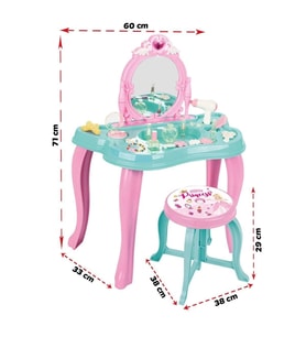 06 048 Pilsan Sihirli Kelebek Makyaj Masası Pembe