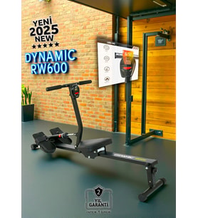 Dynamic RW600 Amortisörlü Tam Kondisyon Küreği 12 Kademe Direnç Ayarlı