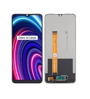 Oppo Realme C25Y ile Uyumlu Lcd Ekran Dokunmatik Rmx3265 (Siyah)