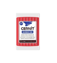 Cernit Number One Polimer Kil 56 gr 463 X-Mas Red 