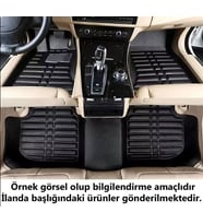 Dacia Dokker 2015 Sonrası 5D Havuzlu Karbon Dizayn Paspas Seti (Standart)