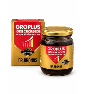GROPLUS İğde Çekirdeği Karışık Bitkisel Macun – Cam Kavanoz