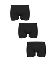 JOHN FRANK THREE PACK NATURAL HIDDEN MODAL BOXER White
