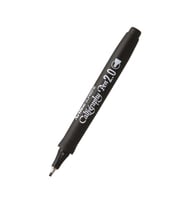 Kaligrafi Kalemi Siyah 2.0 Mm Düz Kesik Uç Supreme Calligraphy 1 Adet Kesik Keçe Uçlu Kaligrafi