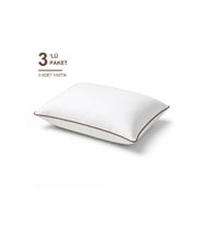 Cloud Support Biyeli Yastık 3'li Paket 50x70 cm 1100 gr Boncuk Silikon Elya