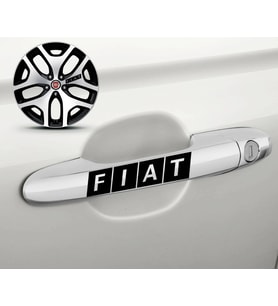 F iat Kapı Kolu Sticker 10Adet