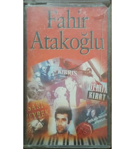 (Plak Değildir KASET tir) Fahir Atakoğlu Foneks Kıbrıs Demir Kırat Sarı Zeybek  Kaset