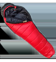Bushlove Nanga -32 Derece Ultralight Kırmızı-Siyah Uyku Tulumu (Karışık)