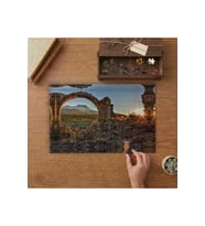 Nora Antik Kenti Tasarımı 240 parça Ahşap Puzzle Ahşap Kutuda MP06341