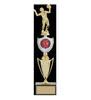 ODAK KUPA - Figürlü Kupalar - Voleybol Kadın Figürlü Kupalar FG-042 C - 43 cm
