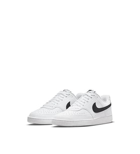 Nike Court Vision Lo Nn Kadın Sneaker Ayakkabı BEYAZ SİYAH