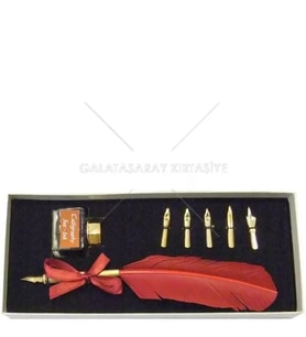 Steelpen Kaligrafi Seti CS-0210 (Kırmızı)