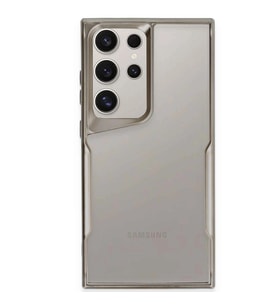 Samsung Galaxy S24 Ultra Kılıf Boyi Silikon Kapak - Titan Gri