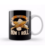 This Is How I Roll Physics Pun Funny Science Kupa Bardak Porselen