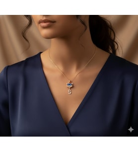 925 Ayar kişiye özel doğum taşlı harfli kedi kolye.rose.gold.rodaj