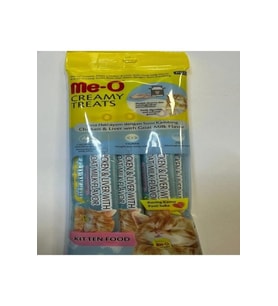 Me-O Kitten Tavuk Etli & Ciğerli & Keçi Sütlü Ödül Maması Stick 15 Gr x 4 Adet