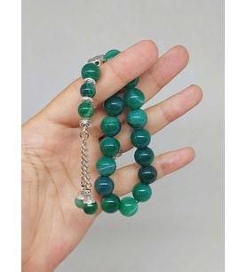 Akik Taşı 17lik Efe Tesbih 12mm (53376)