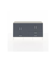 Arges Konsol 5 Raflı 3 Çekmeceli 4 Kapaklı 176x30x99 Aytaşı-Antrasit