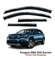 Peugeot 5008 Kromlu Cam Rüzgarlığı Niken 2018 Sonrası