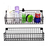 Metal Banyo, Mutfak Rafı 2’li Set WD241