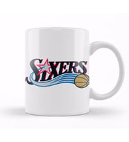 76ers Temalı Allen Iverson Kupa Bardak Porselen