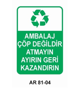 İŞ GÜVENLİĞİ UYARI LEVHASI 1 ADET PVC 21 X 29CM